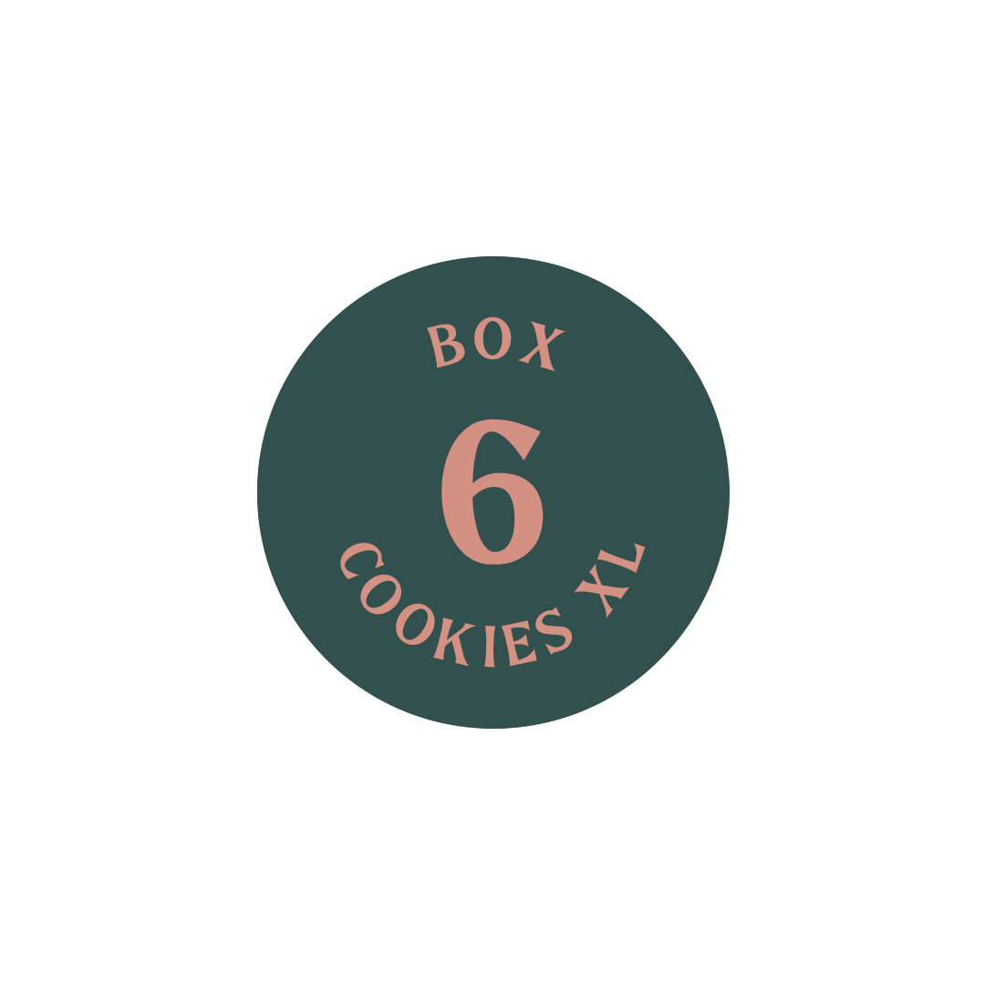 Box 6 cookies XL